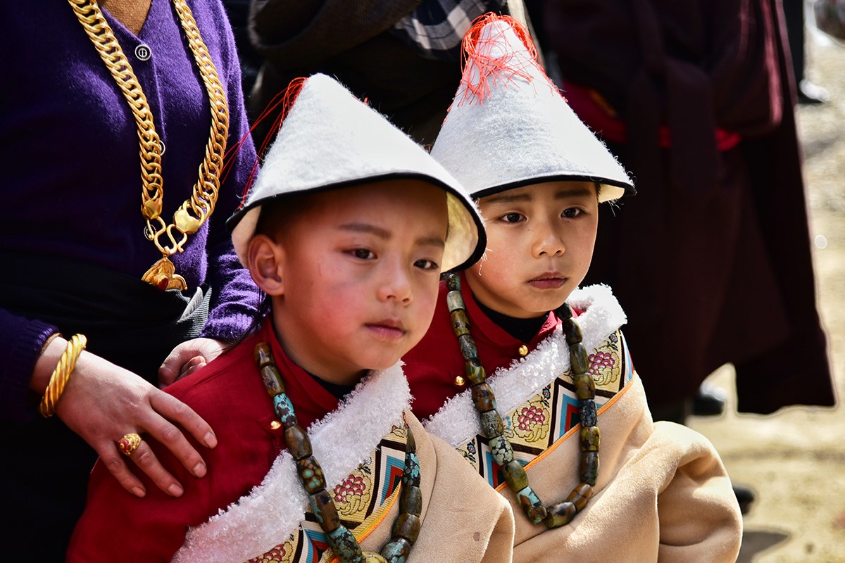 Monlam Festival (Losar, Tibetan New Year) in Aba