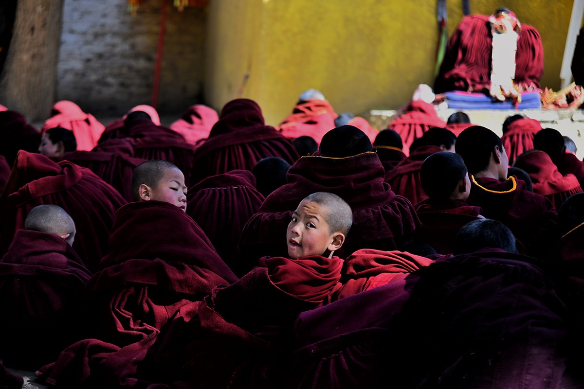 Monlam Festival (Losar, Tibetan New Year) in Aba