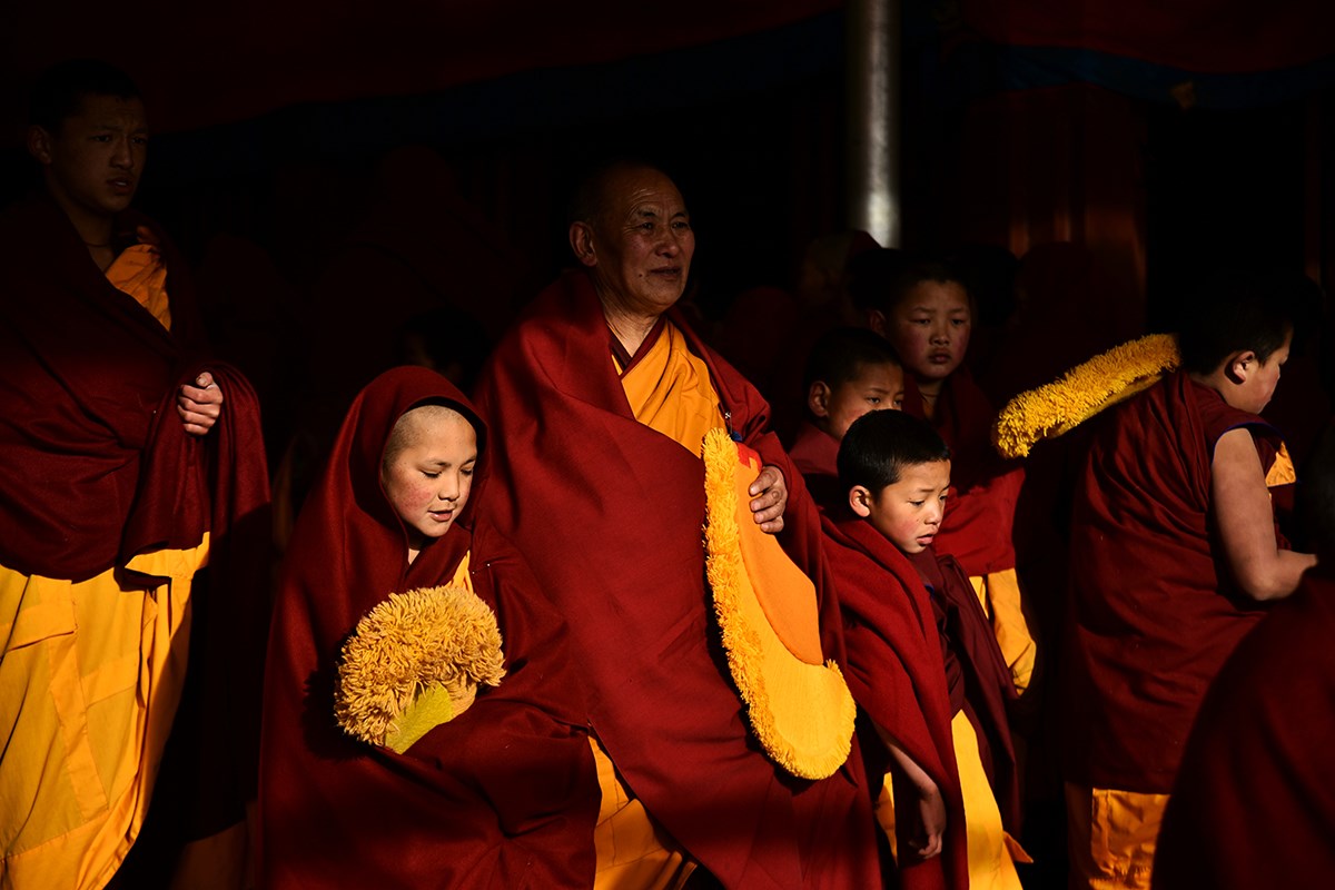 Monlam Festival (Losar, Tibetan New Year) in Aba