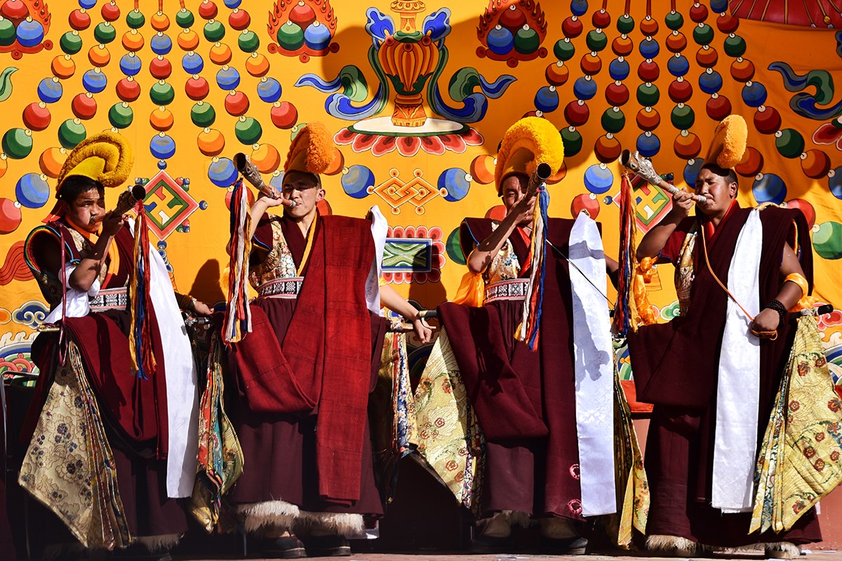 Monlam Festival (Losar, Tibetan New Year) in Aba