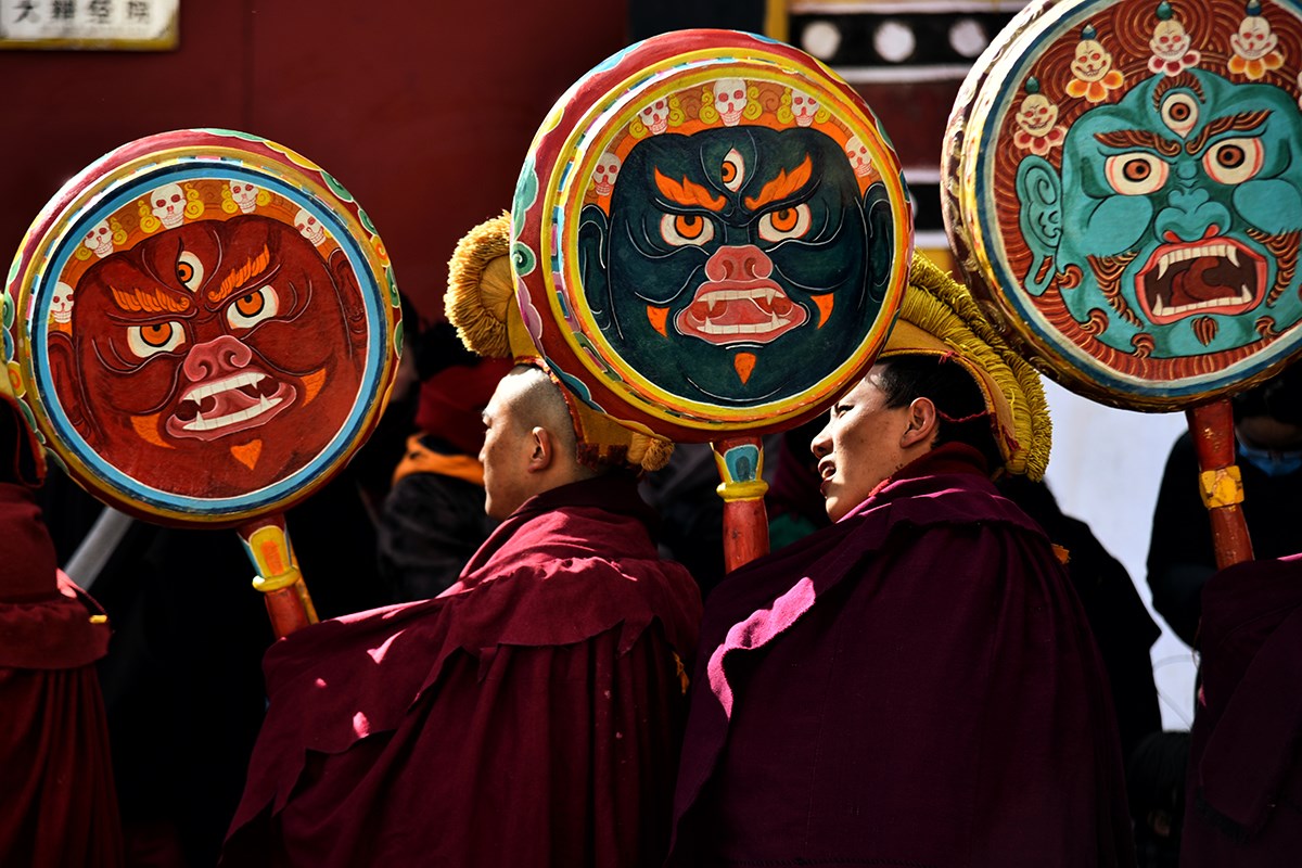 Monlam Festival (Losar, Tibetan New Year) in Aba