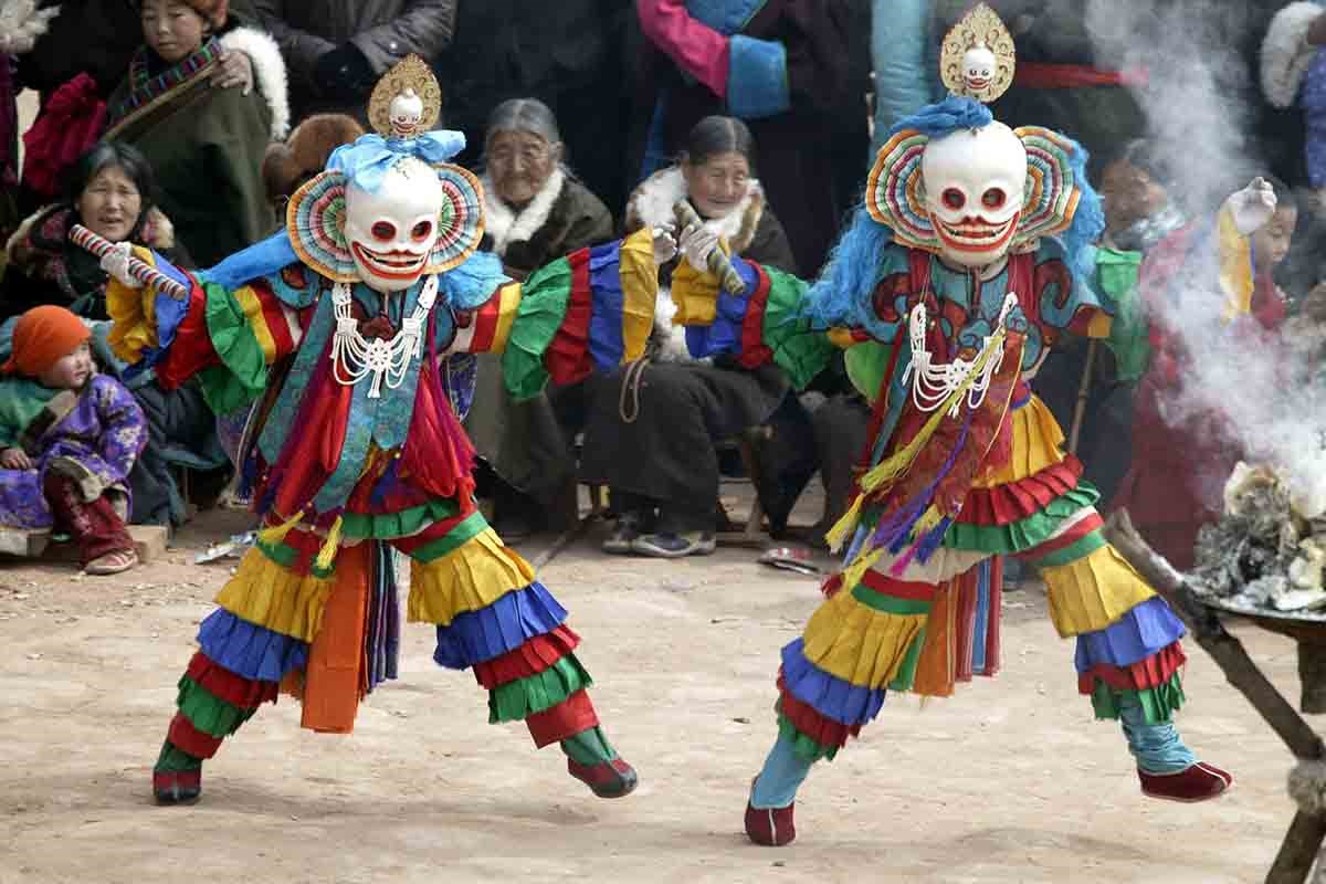 Monlam Festival (Losar, Tibetan New Year) in Tongren