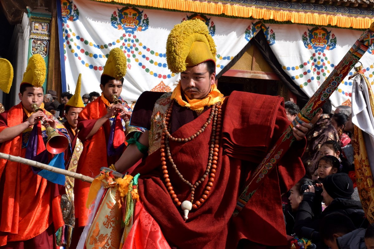 Monlam Festival of Labrang Monastery in Xiahe