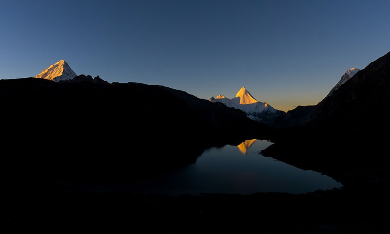 Boyong Tso and Three Holy Mountains